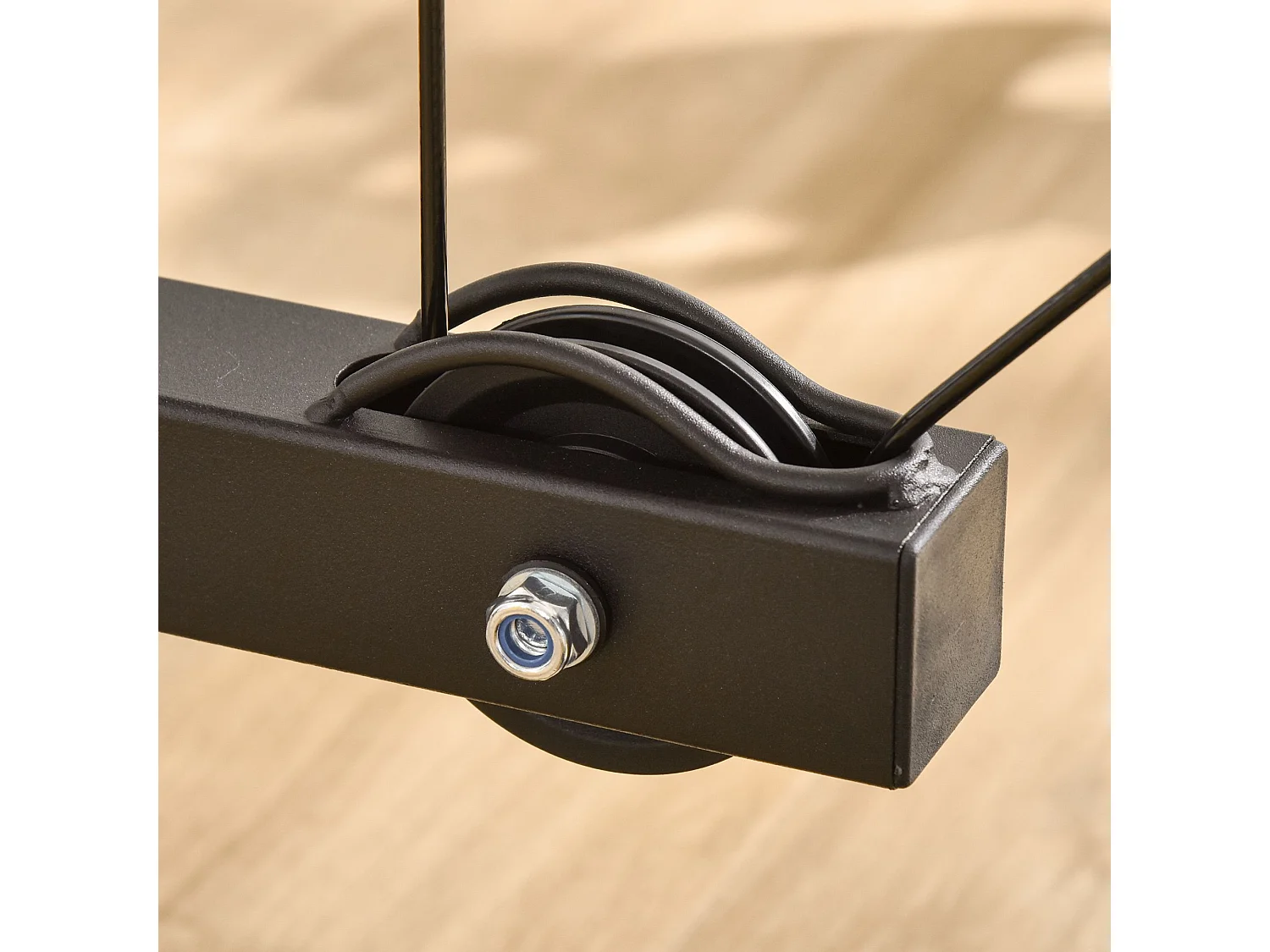 Máquina de musculación negro 107x120x190 cm HOMCOM