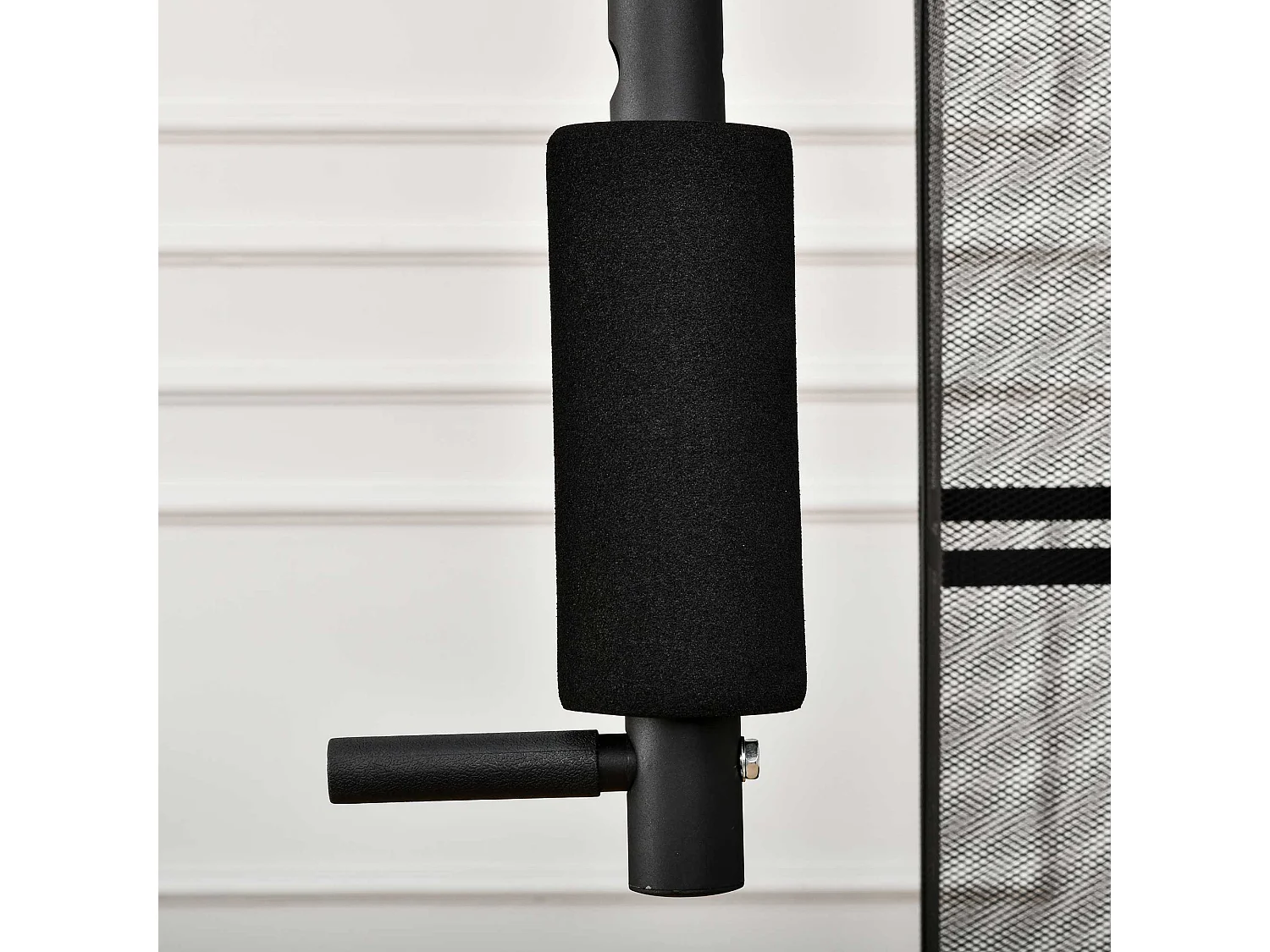 Multiestación negro 150x110x210 cm HOMCOM