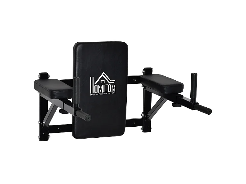 Barra de dominada negro 70x63x48 cm HOMCOM