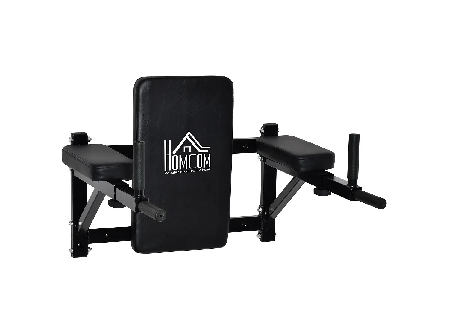 Barra de dominada negro 70x63x48 cm HOMCOM