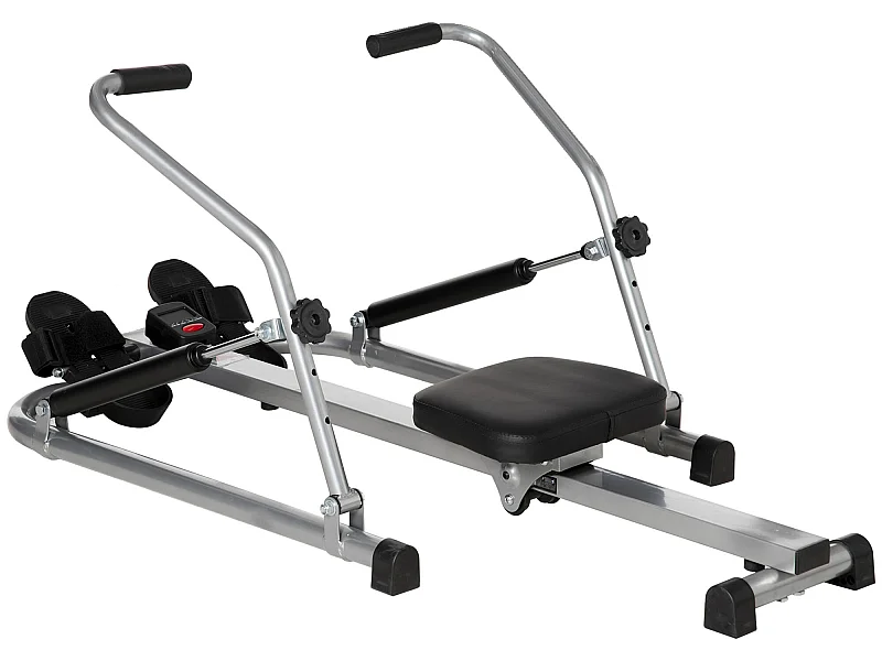 Máquina de remo gris 129x70x70 cm HOMCOM
