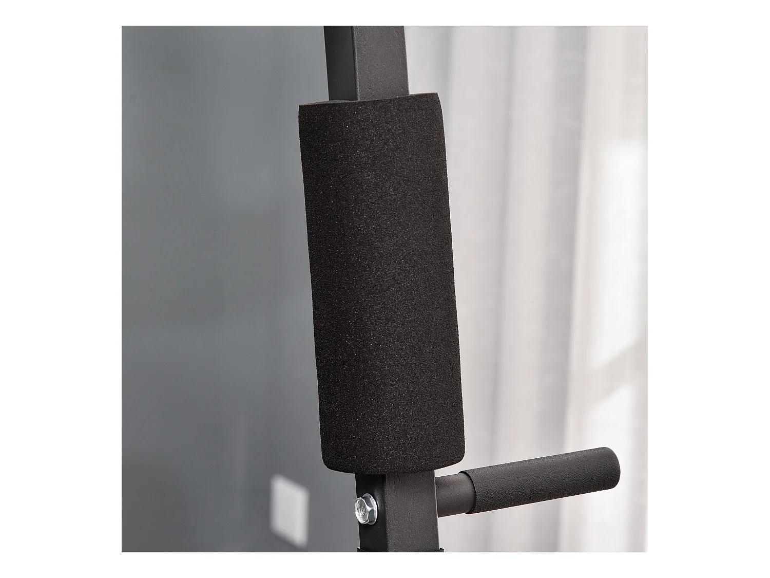 Multiestación negro 148x108x207 cm HOMCOM