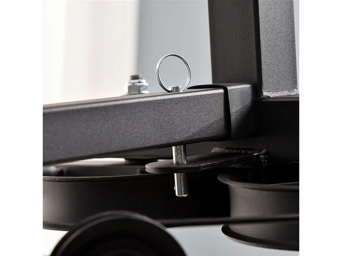 Multiestación negro 148x108x207 cm HOMCOM