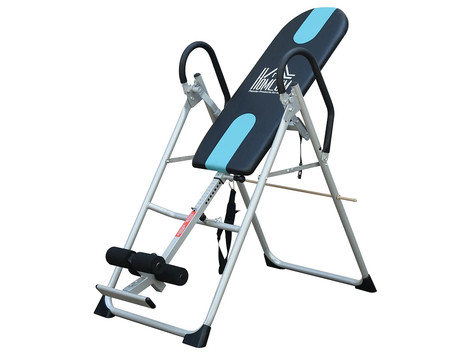 Tabla de inversión gravitacional azul 65x142x126 cm HOMCOM