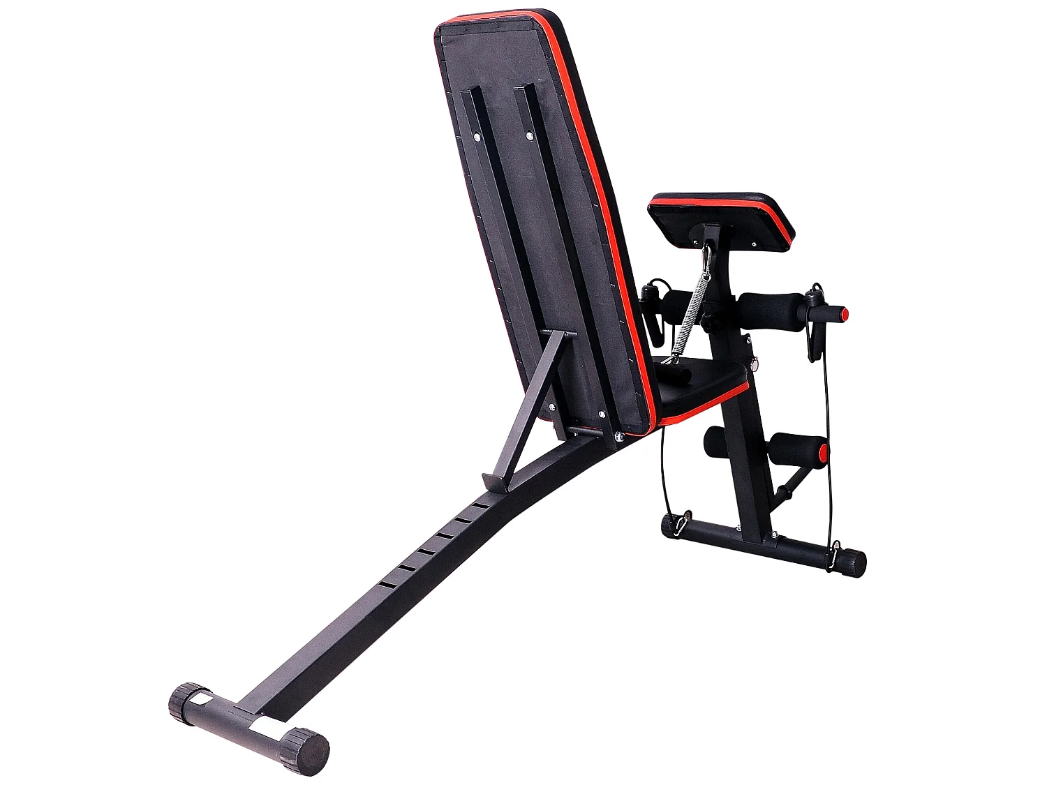 Banco de mancuerna negro 54x160x106 cm HOMCOM