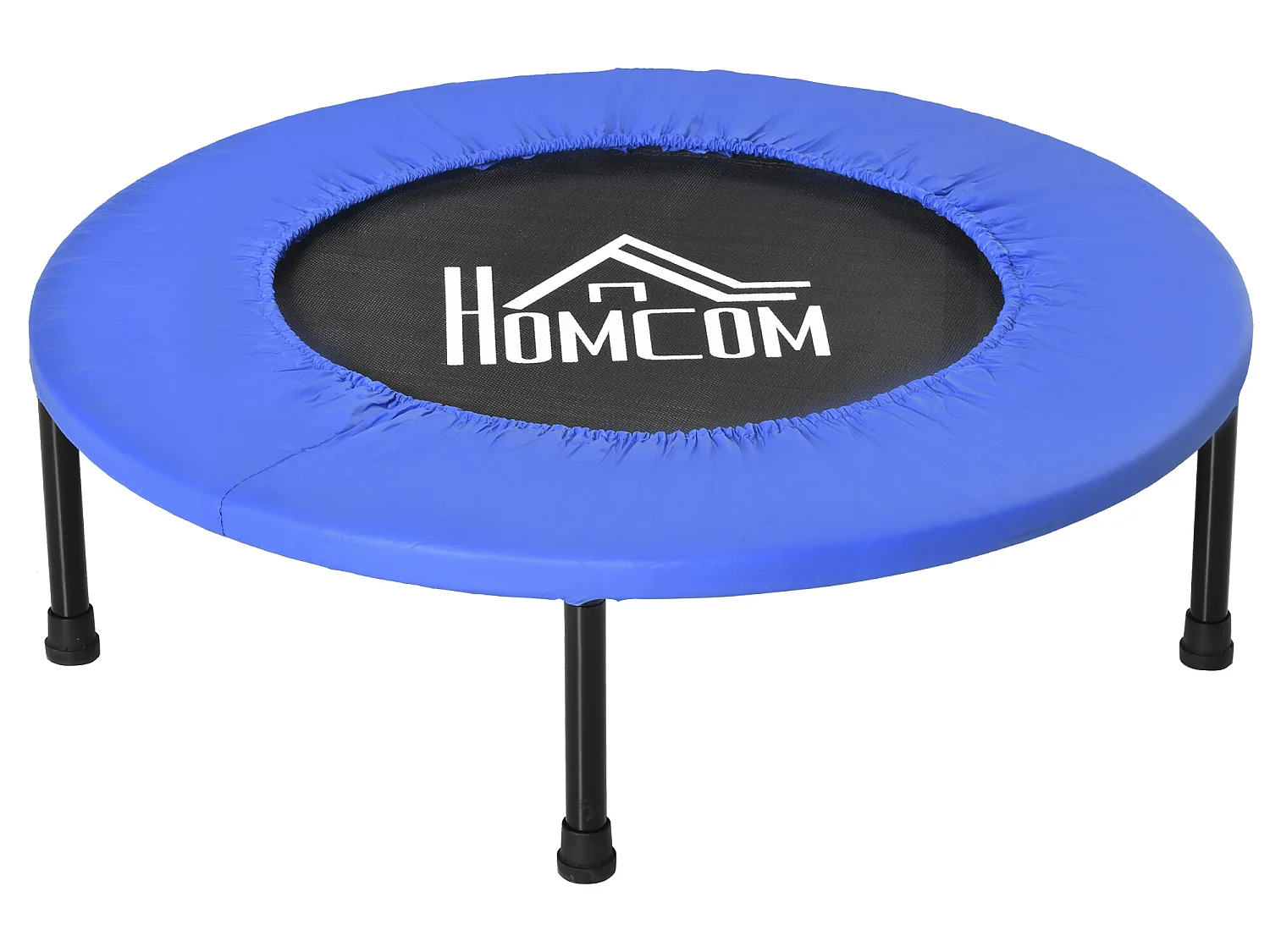 Cama elástica azul 81x81x22.5 cm HOMCOM