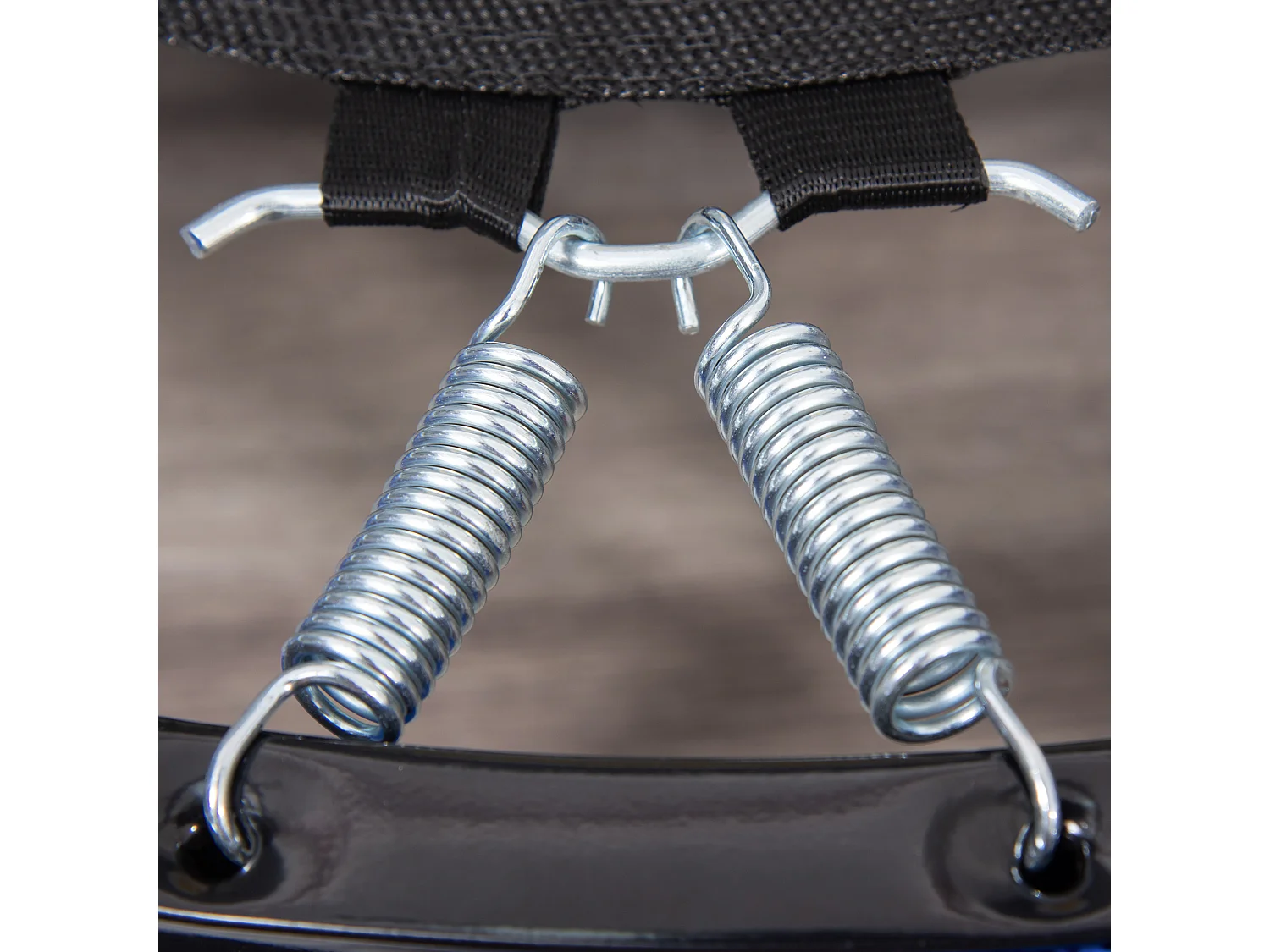 Cama elástica azul 81x81x22.5 cm HOMCOM