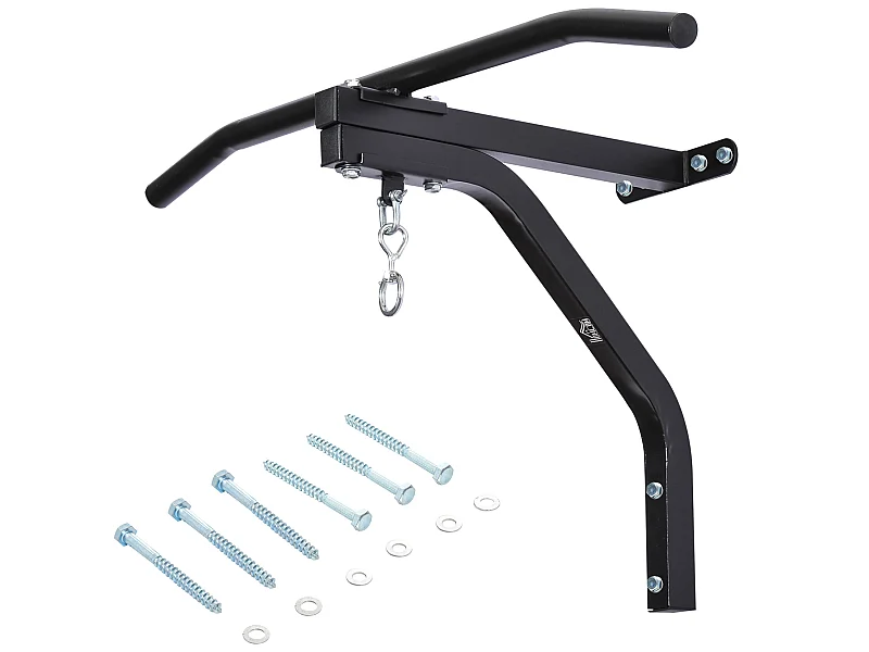 Barra de dominadas negro 93x47x51 cm HOMCOM