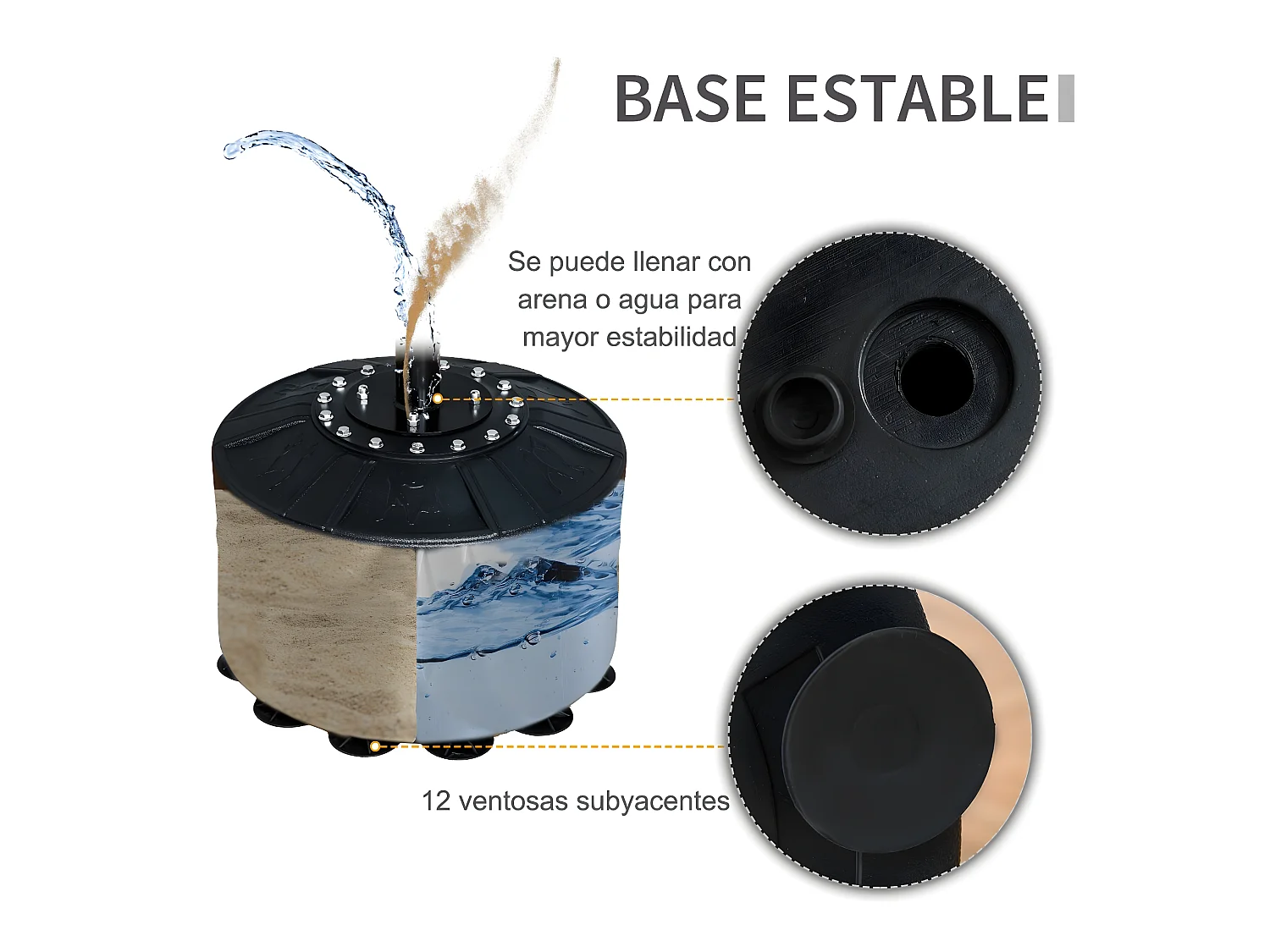 Saco de boxeo de pie negro 88x50x230 cm HOMCOM