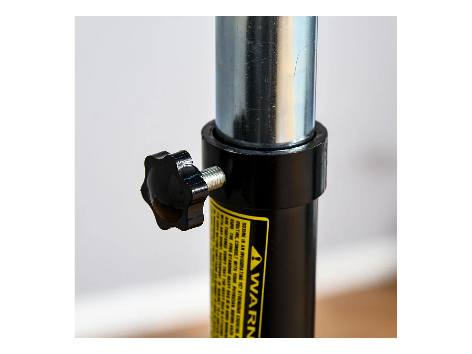 Saco de boxeo de pie negro 88x50x230 cm HOMCOM