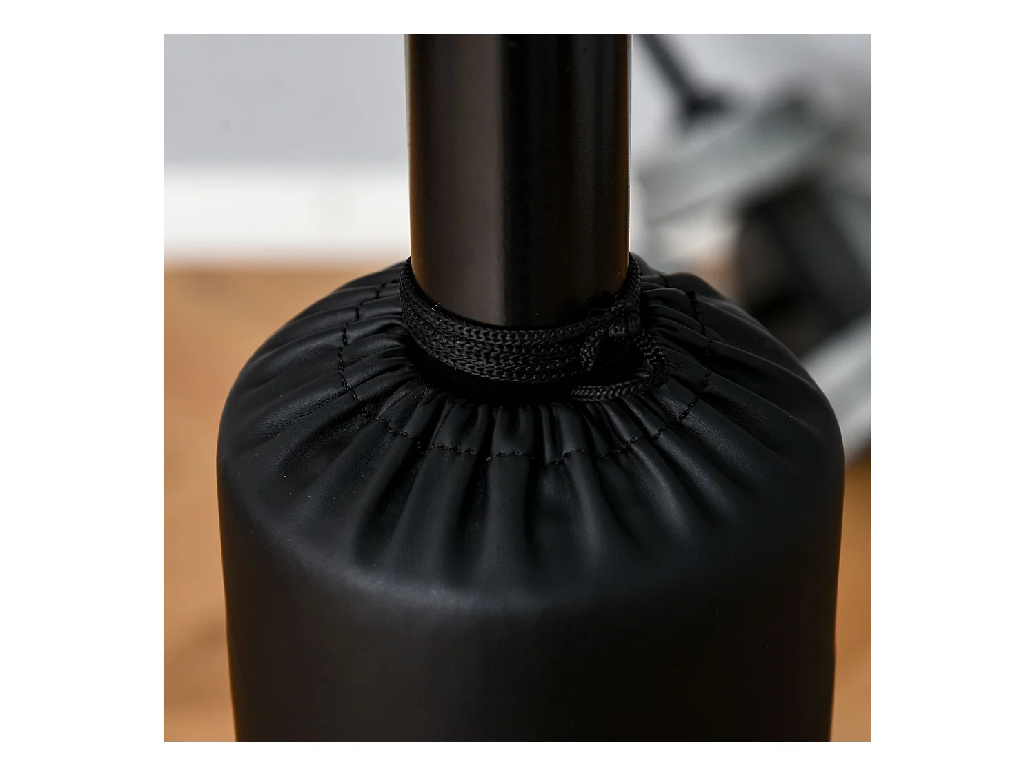 Saco de boxeo de pie negro 88x50x230 cm HOMCOM