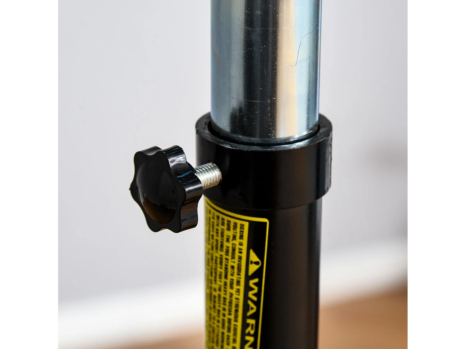 Saco de boxeo de pie negro 88x50x230 cm HOMCOM