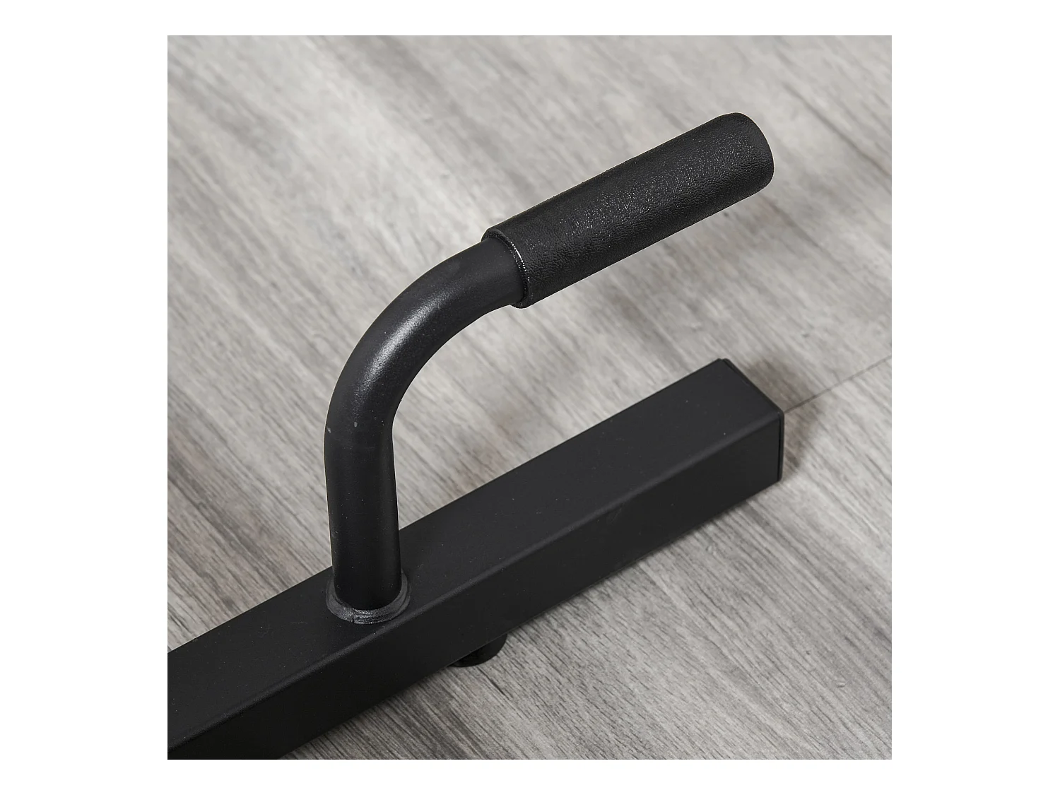 3-en-1 profundo sissy squat negro 50x97x56.5 cm HOMCOM