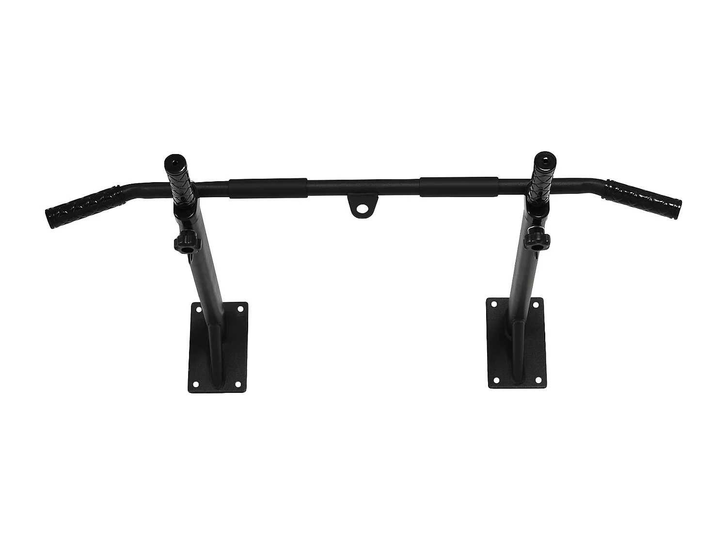 Barra de dominadas de pared negro 93,5x65x17 cm HOMCOM