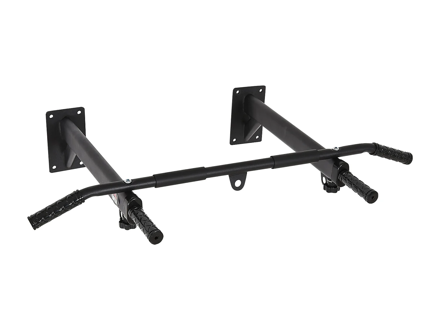 Barra de dominadas de pared negro 93,5x65x17 cm HOMCOM