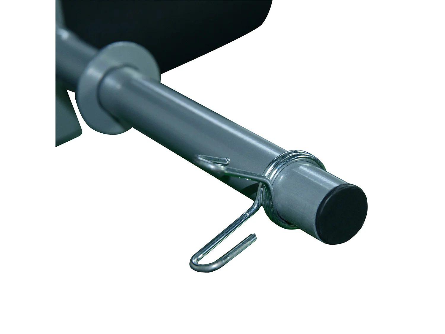 Banco de pesas negro y plateado 165x68x114 cm HOMCOM