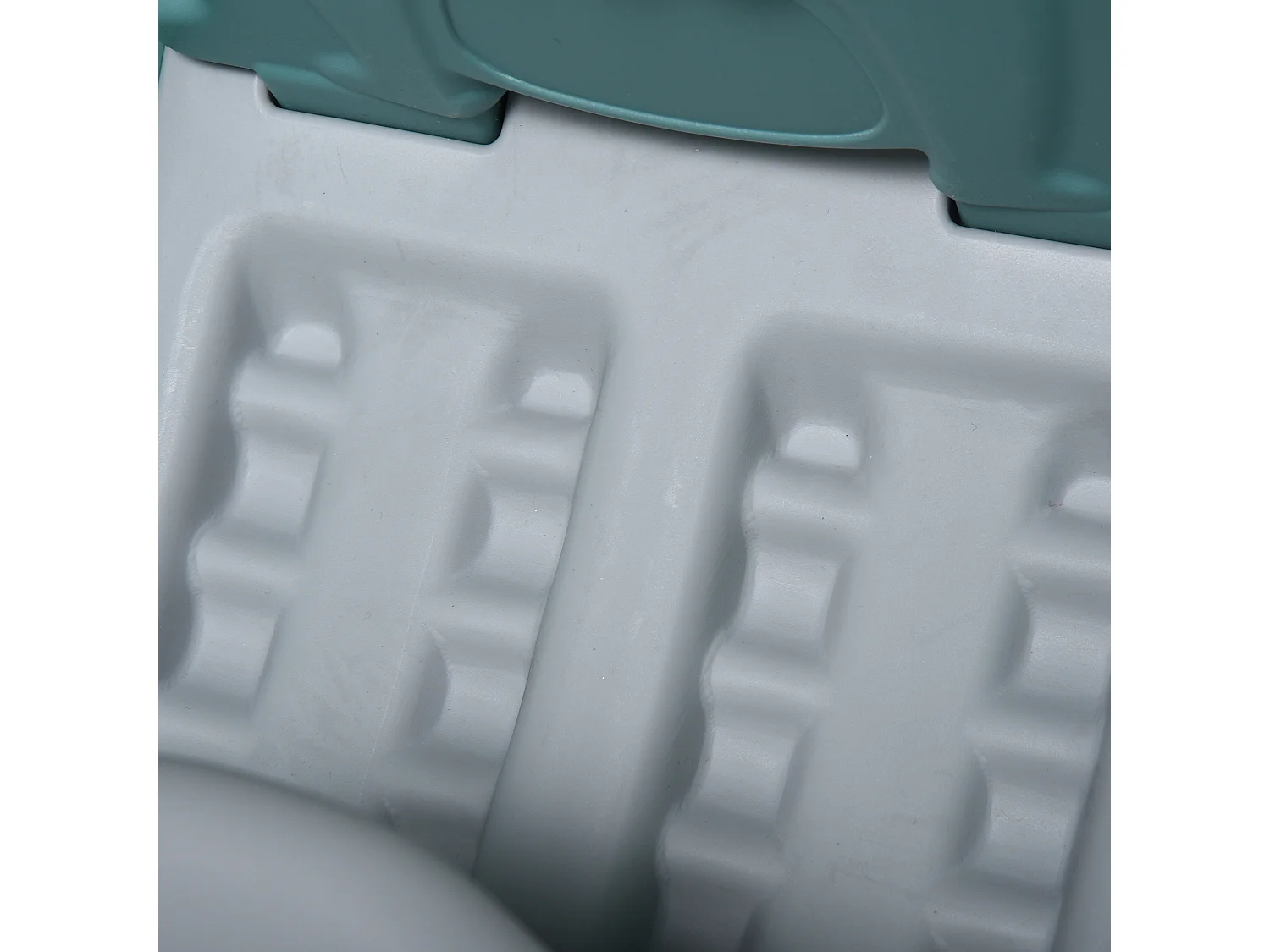 Caballo de balancín de niños verde 72x34x47 cm HOMCOM