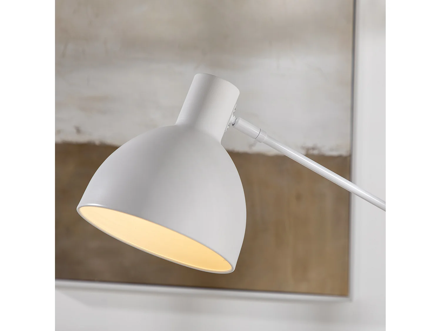 Lámpara de pie blanco 30x30x155 cm HOMCOM