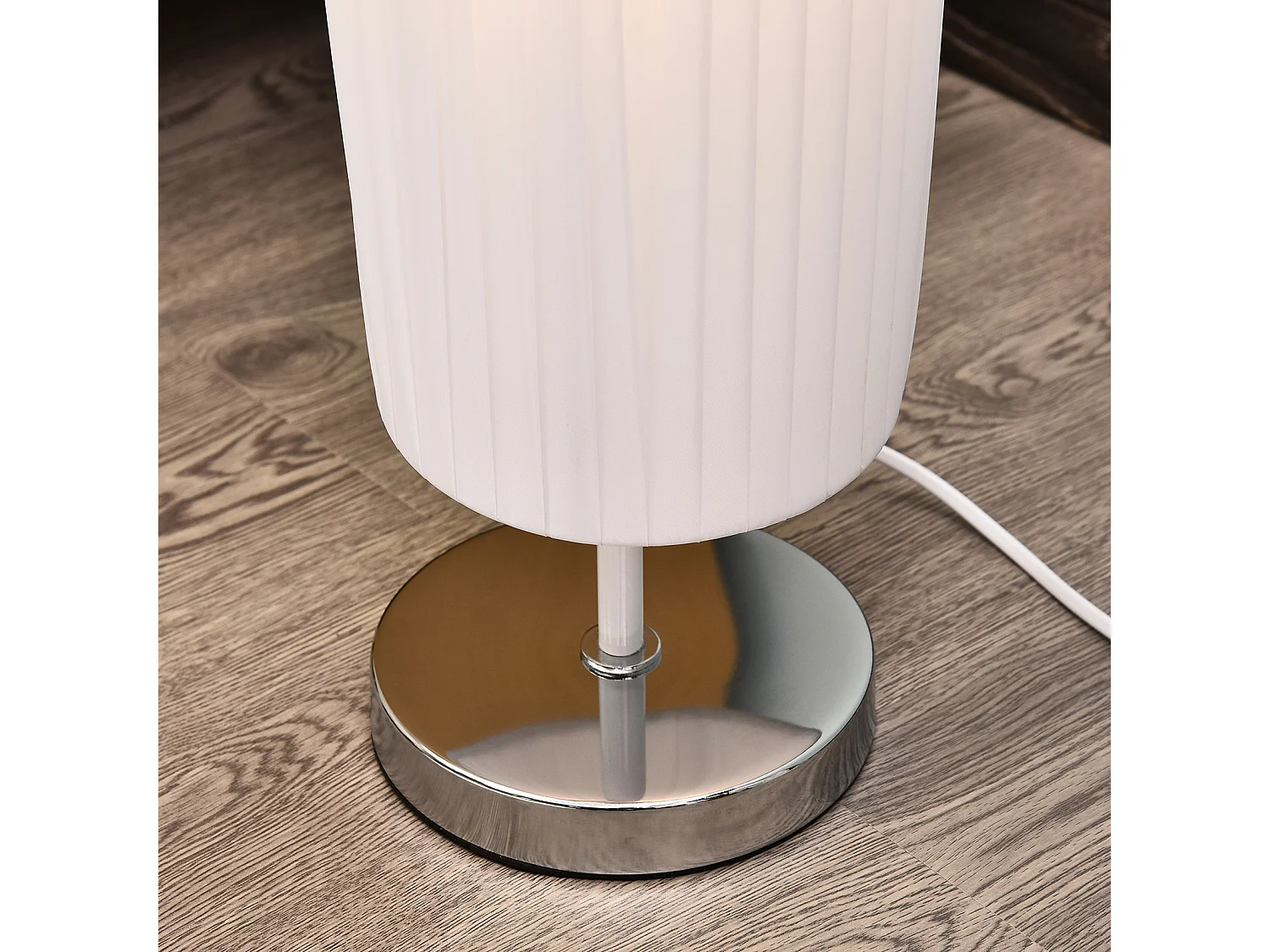 Lámpara de pie blanco 15x15x120cm HOMCOM