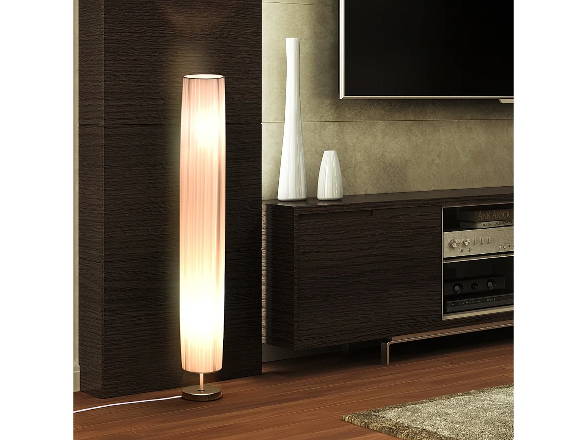 Lámpara de pie blanco 15x15x120cm HOMCOM