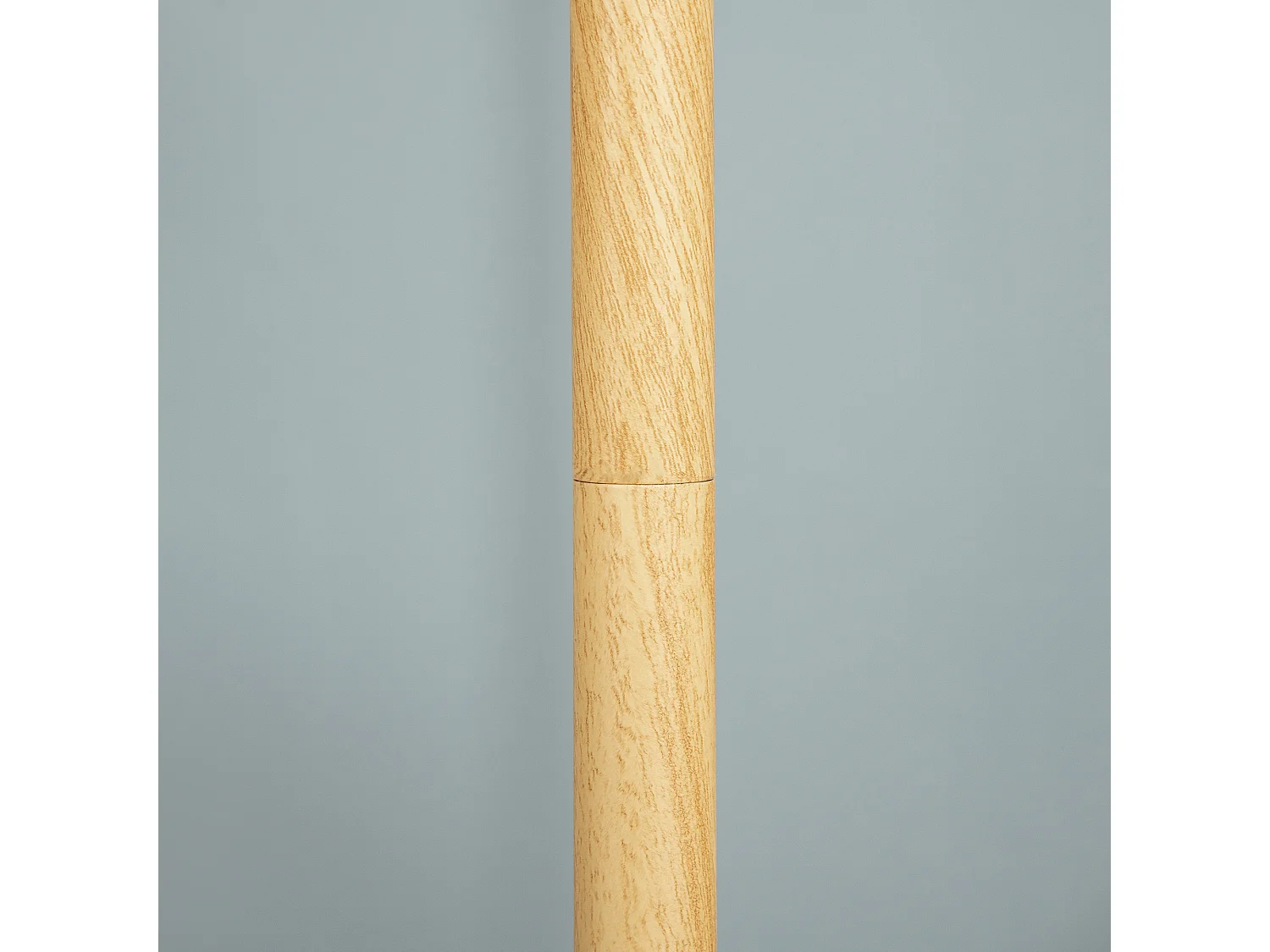 Lámpara de pie madera natural 38x38x160 cm HOMCOM