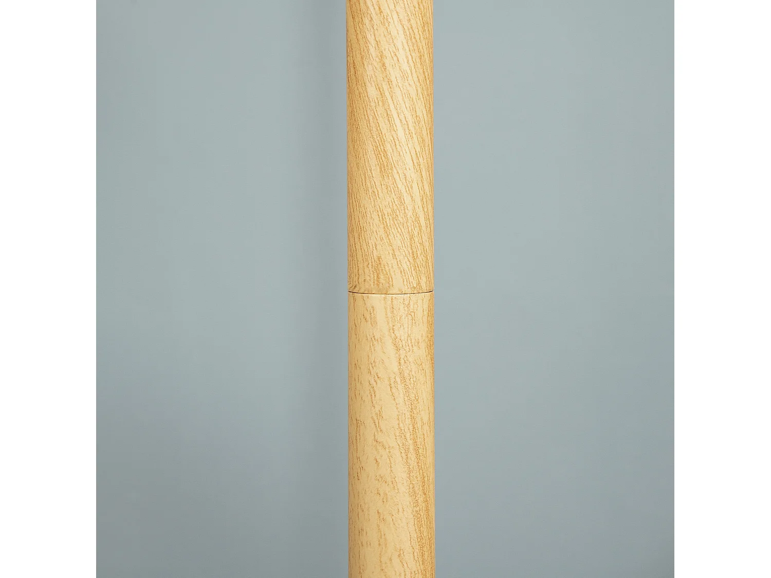 Lámpara de pie madera natural 38x38x160 cm HOMCOM