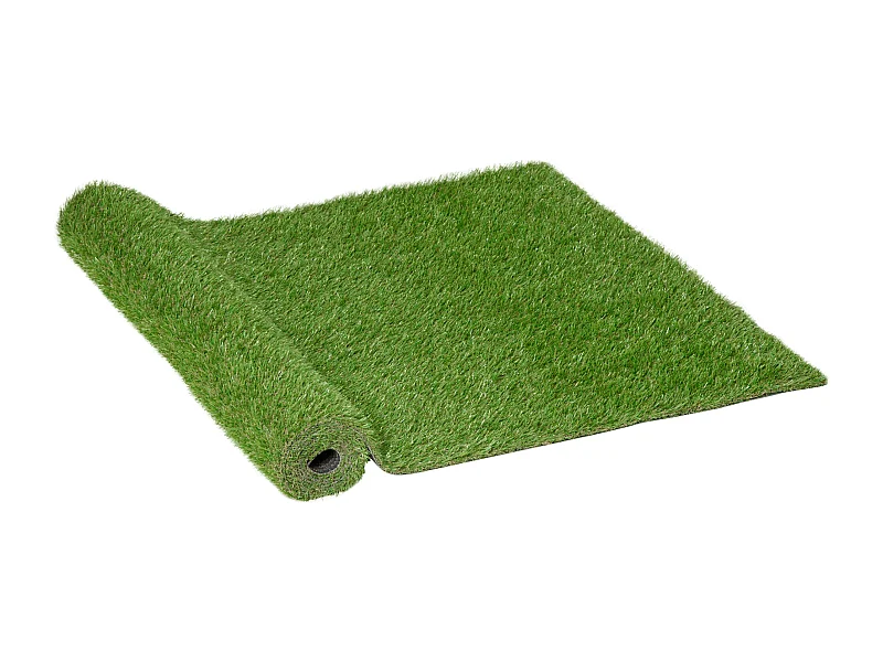 Césped artificial verde 300x100x2,5cm Outsunny