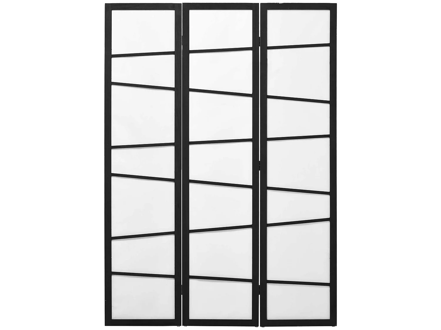 Biombo separador blanco y negro 120x170x1.8 cm HOMCOM