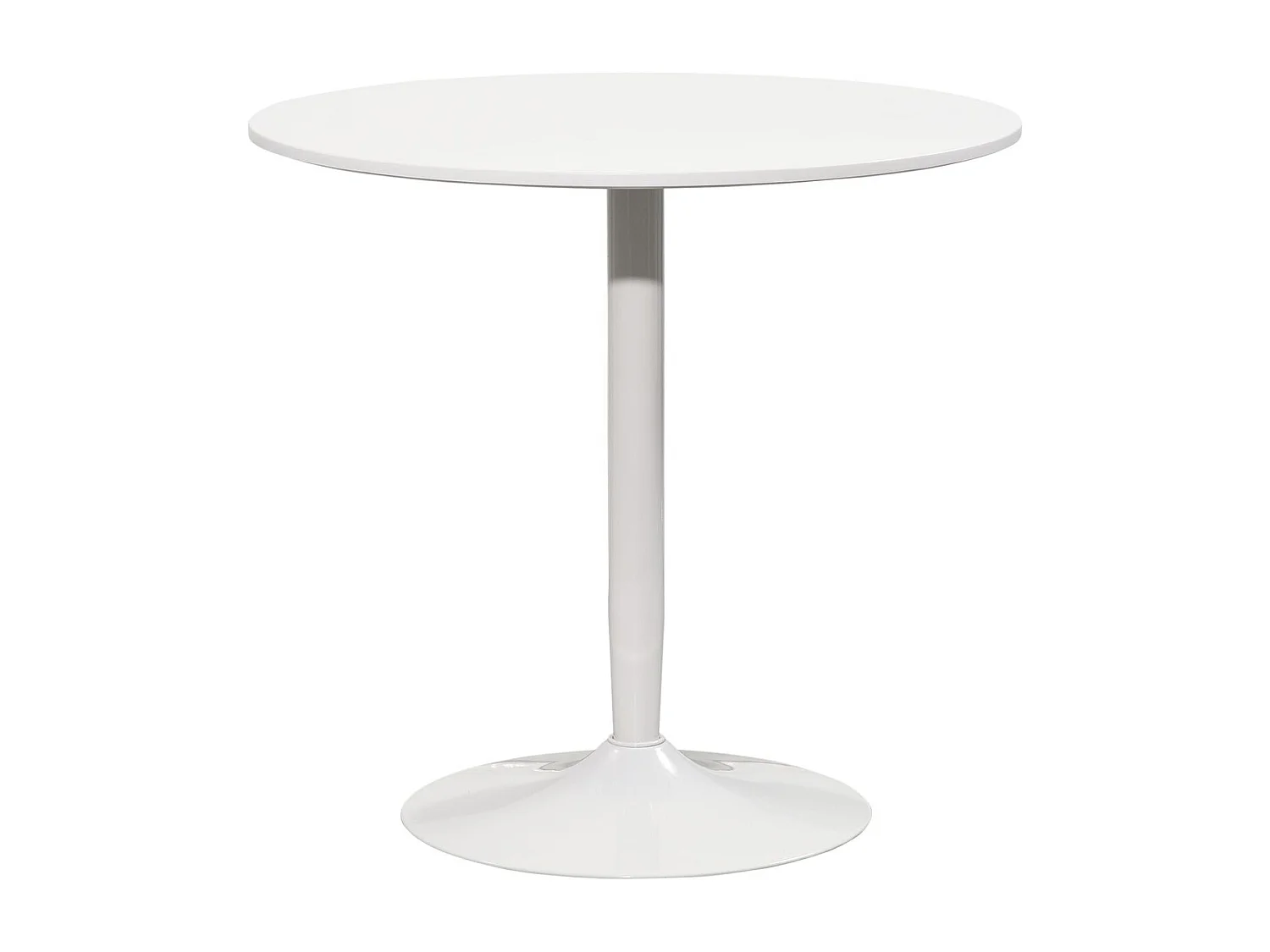 Mesa de comedor blanco 80x80x75 cm HOMCOM