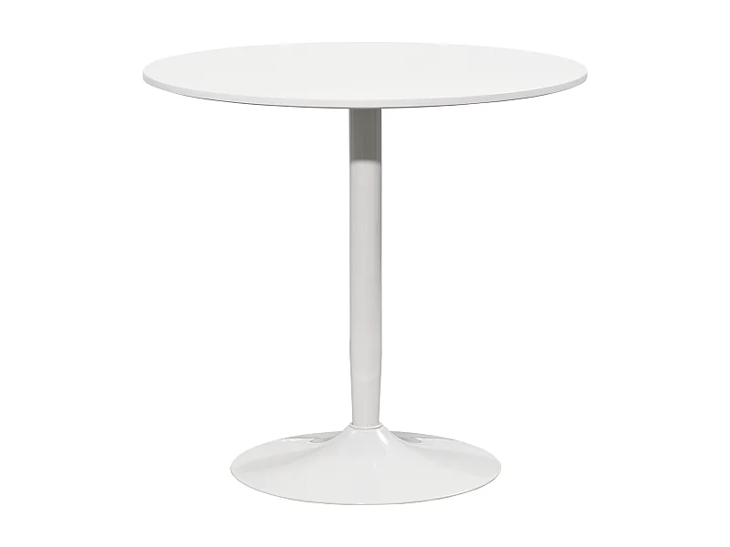 Mesa de comedor blanco 80x80x75 cm HOMCOM