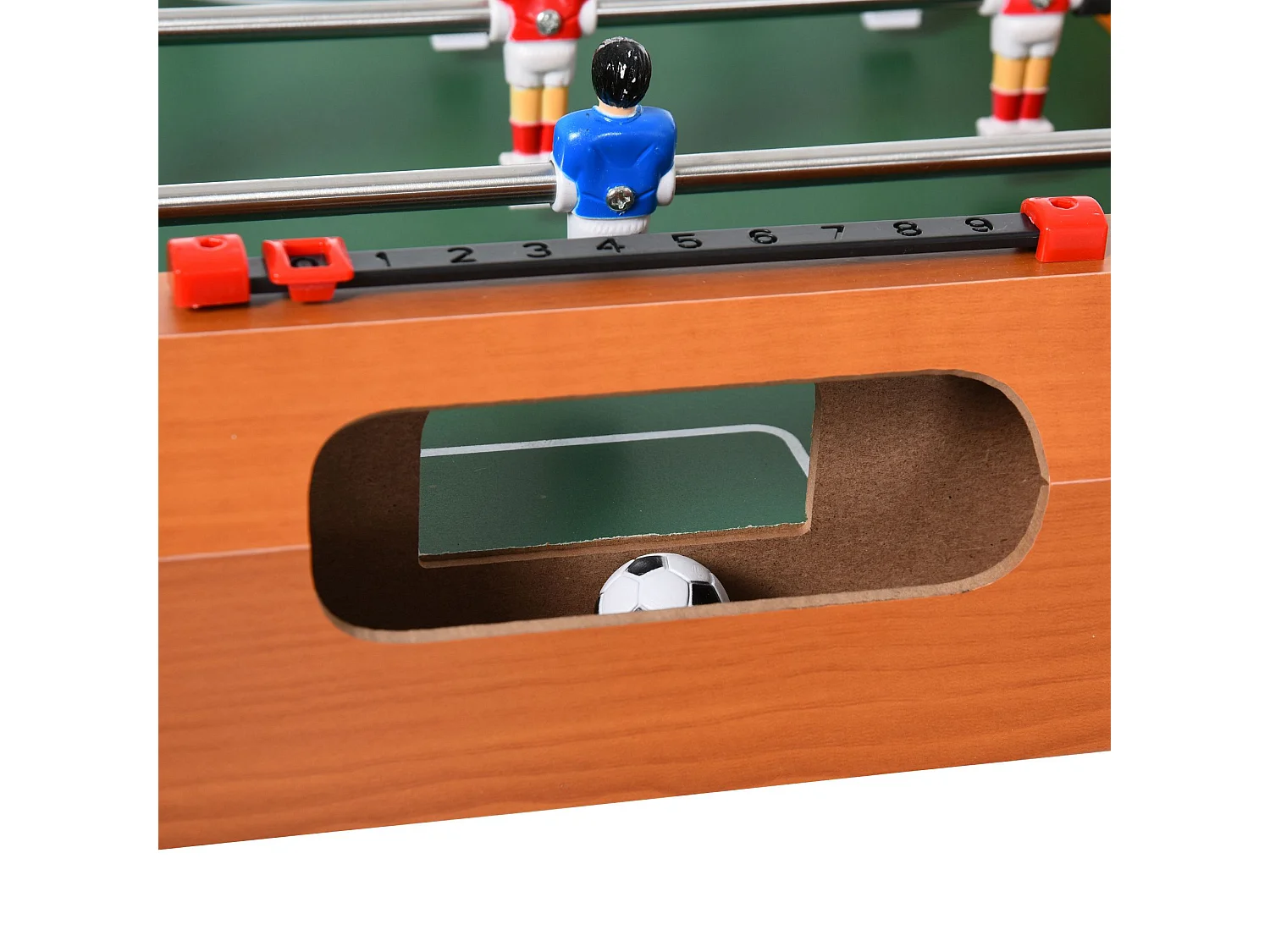 Mesa de futbolín multi-colored 84,5x40x61,2 cm HOMCOM