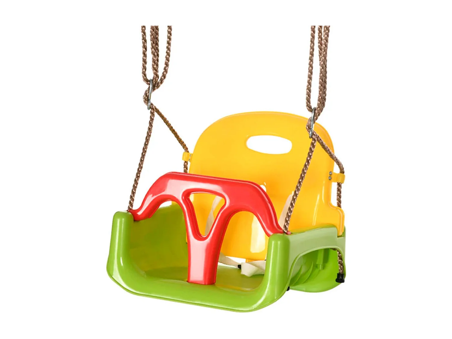 Balançoire pour enfants – 42 x 33 x 120-180 cm – Multicolore – Polypropylène et polyéthylène