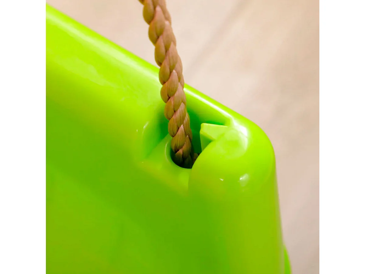 Balançoire pour enfants – 42 x 33 x 120-180 cm – Multicolore – Polypropylène et polyéthylène