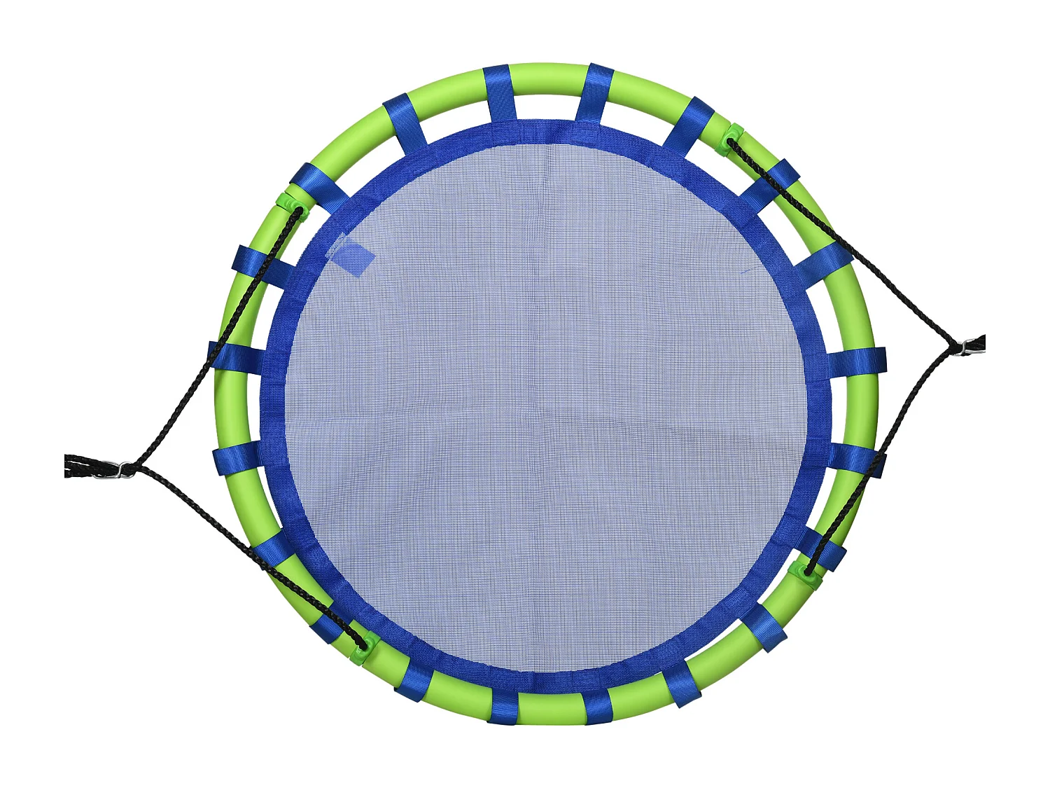 Columpio infantil azul 100x100x180 cm Outsunny