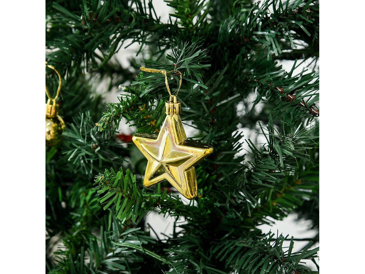 Árbol de navidad verde ø112x180 cm HOMCOM