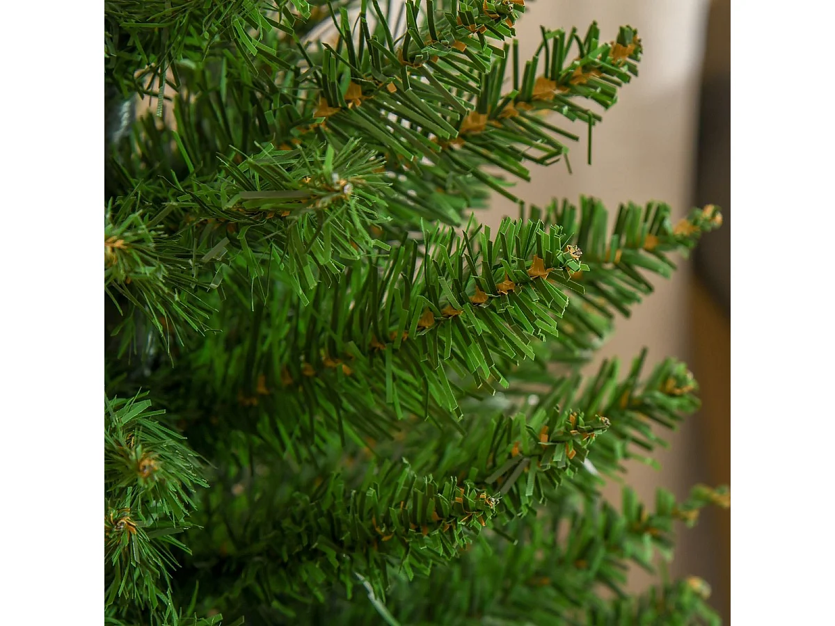 Árbol de navidad pequeño verde 44x44x60 cm HOMCOM