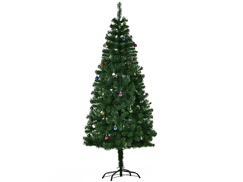 Árbol de navidad verde ø80x180 cm HOMCOM