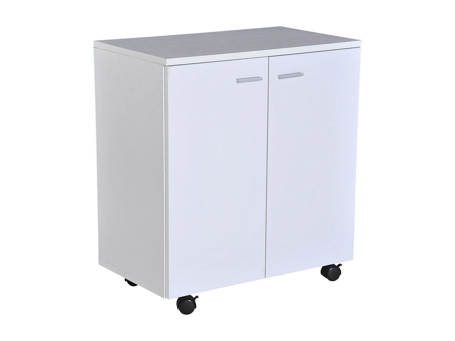 Mesa armario blanco 60x35x65cm HOMCOM