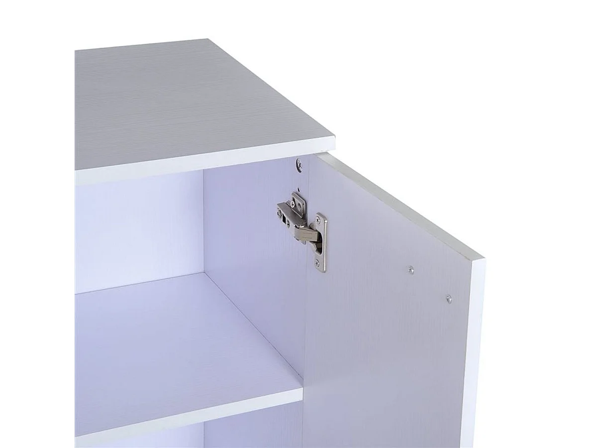 Mesa armario blanco 60x35x65cm HOMCOM