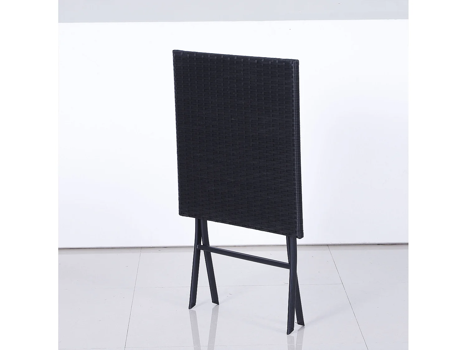 Conjunto de mueble negro 61x46x84 cm Outsunny