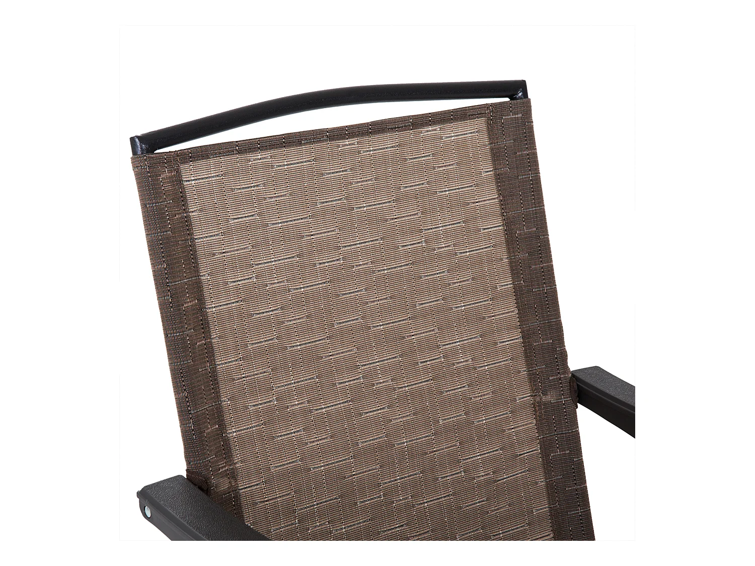 Conjunto mesa y 2 sillas marrón 82,5x54x90 cm Outsunny