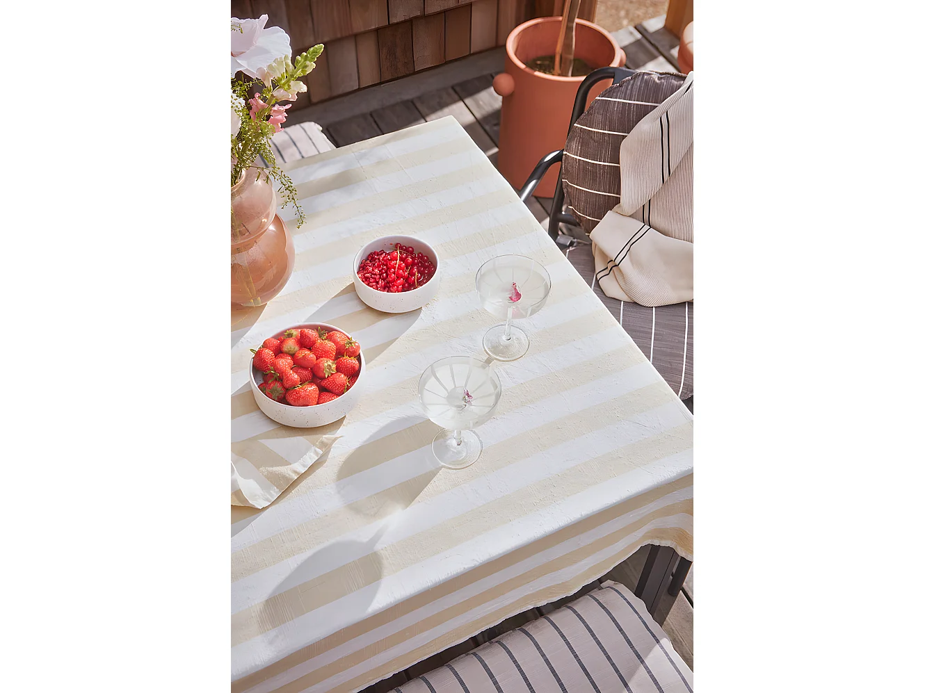 Verre en verre Living