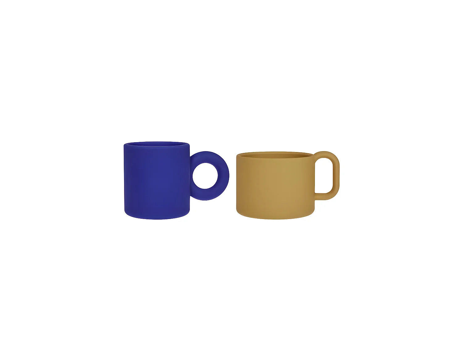 Tasses en silicone Mini