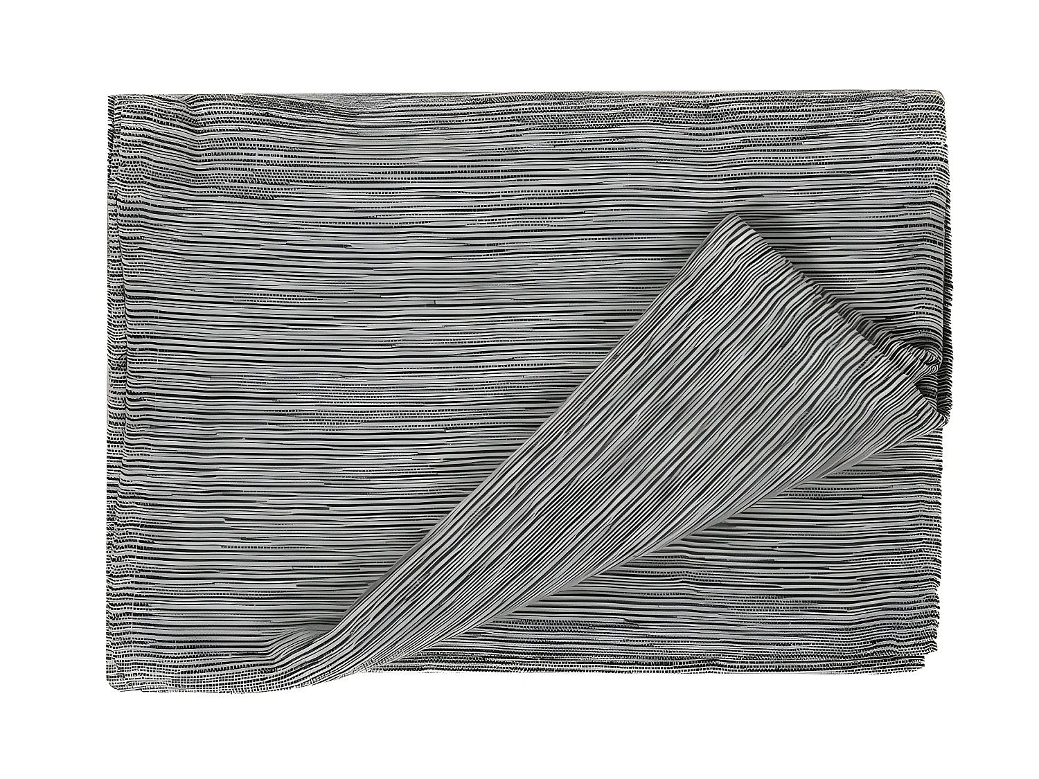Jeté de Canapé "Blen" 170x250cm Gris Anthracite