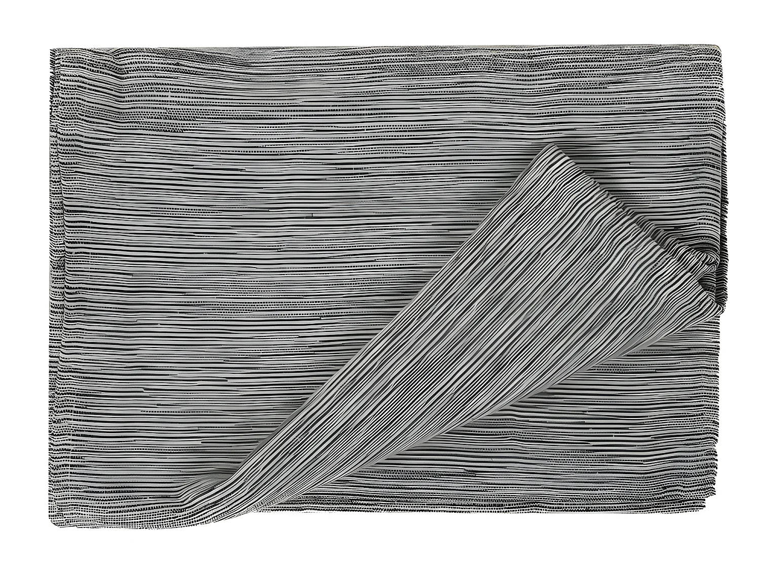 Jeté de Canapé "Blen" 170x250cm Gris Anthracite