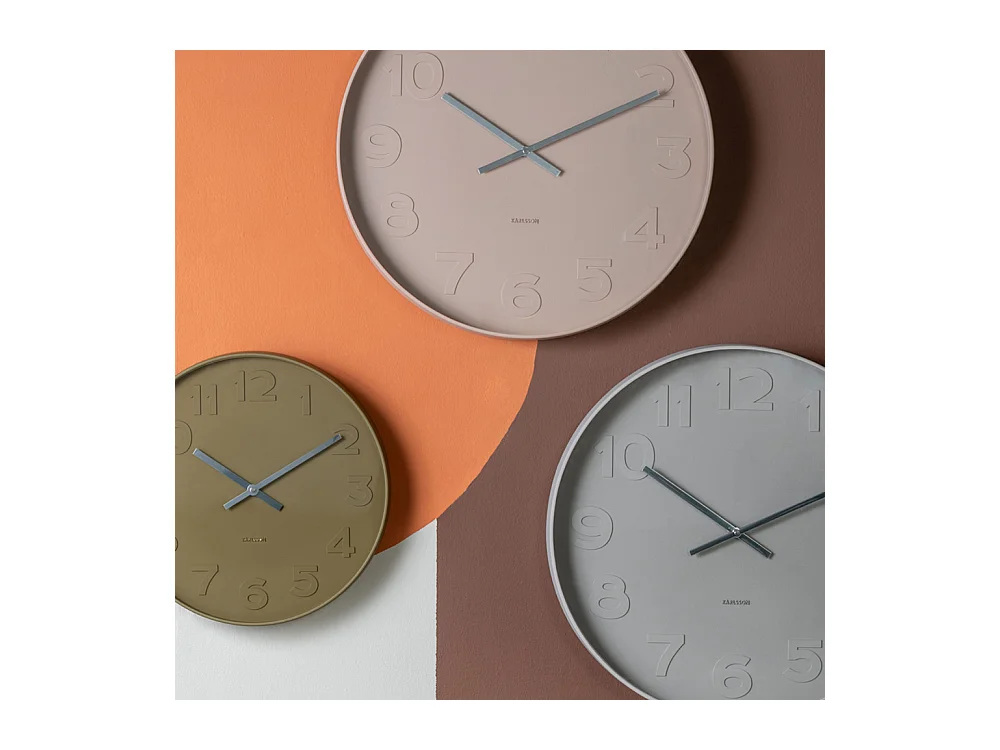 Orologio rotondo Mr. Numbers 51 cm