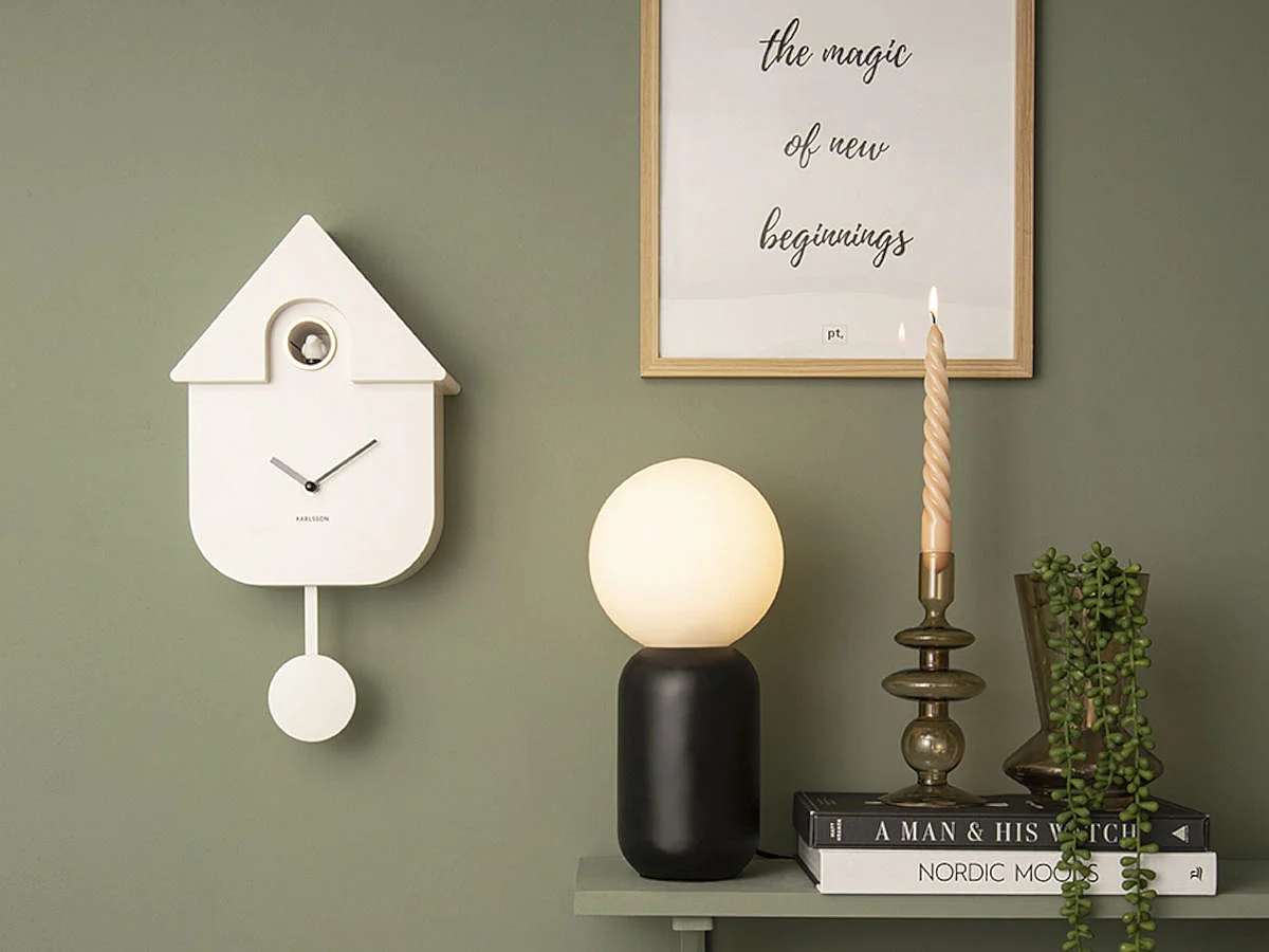 Lampe de table en métal Gala - Hauteur 32 cm - LEITMOTIV