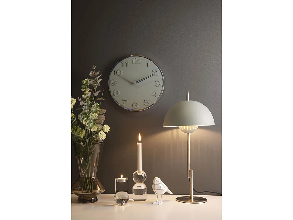 Sphere Top - Lampe à poser champignon en métal - Couleur - Blanc