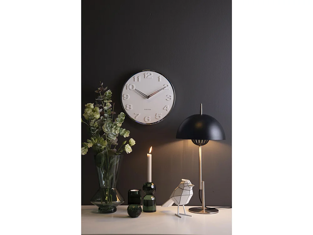 Sphere Top - Lampe à poser champignon en métal - Couleur - Noir