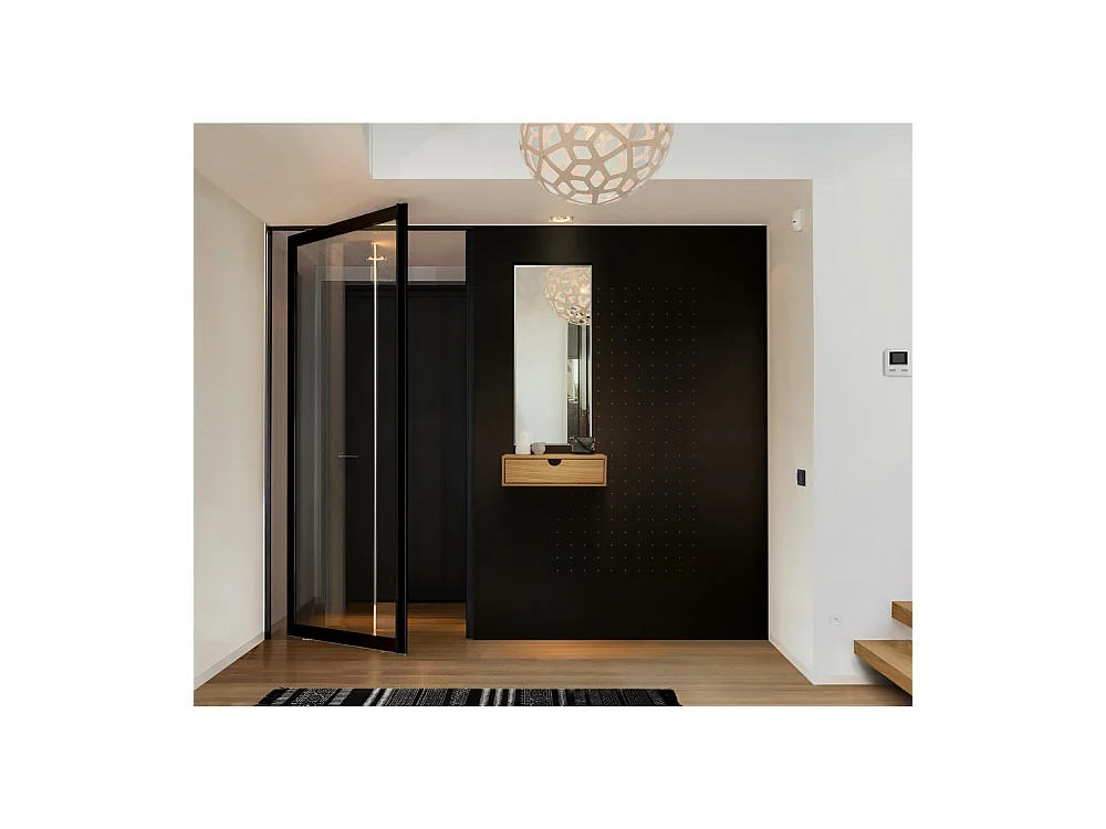 Chevet Mural Design en Bois "Tafar" 40cm Chêne